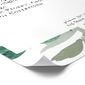 Plakat für die Preisliste für Flugblätter (Ecke)