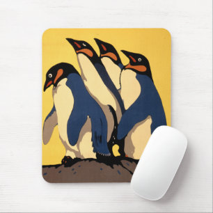Plakat für die U-Bahn-Verbindung zum Londoner Zoo Mousepad