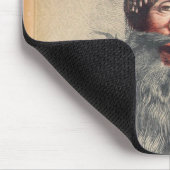 Plakat für eine Weihnachtspantomime Mousepad (Ecke)