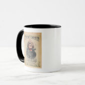 Plakat für eine Weihnachtspantomime Tasse (Vorderseite Links)