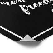 Plakat für Freiheit (Ecke)