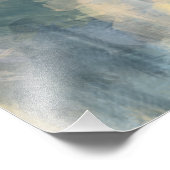 Plakat für Frieden Abstrakt beten Fotodruck (Ecke)