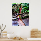 Plakat für Frieden, Liebe und Ruhe (Küche)