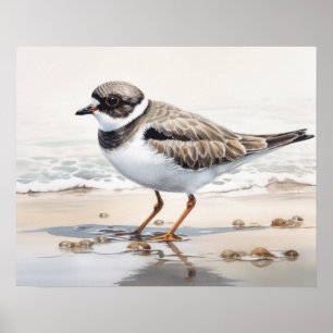 Plakat für gedämpfte Bird Art Print