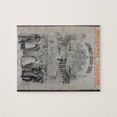 Plakat für "HMS-Kinderschürze", durchgeführt durch Puzzle (Horizontal)