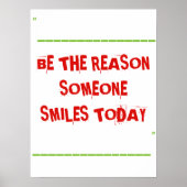 Plakat für inspirierende und motivierend Zitate (Vorne)