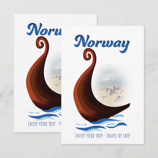 Plakat für Langstreckenboote (Vorne/Hinten)