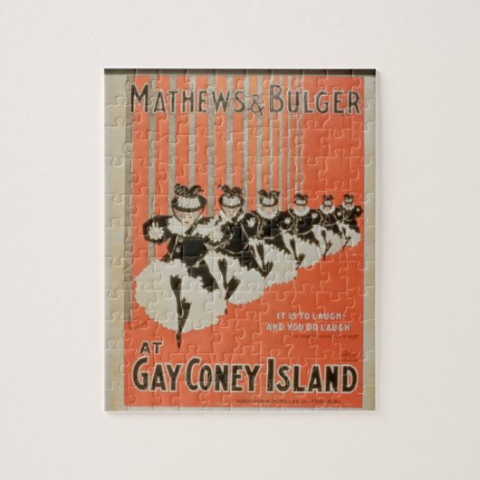 Plakat für "Mathews u. Bulger" bei homosexuellem Puzzle (Vertikal)