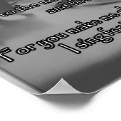 Plakat für Musikzimmer (Ecke)