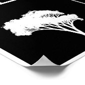 Plakat für rekursive Bäume (Ecke)