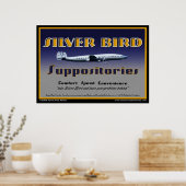 Plakat für Silver Bird Suppositories (Küche)