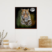 Plakat für Tiger und Naben (Küche)