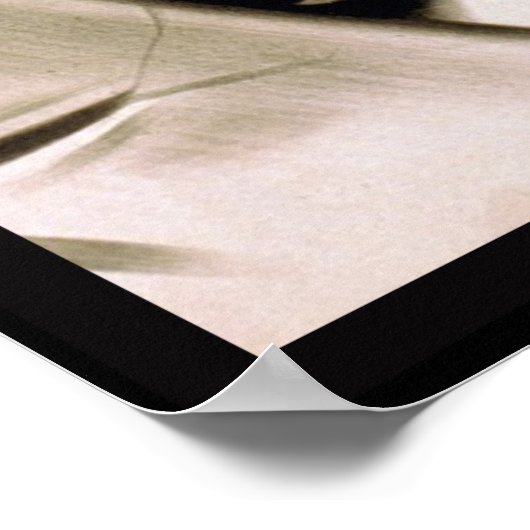 Plakat für Vintage Zugführer (Ecke)