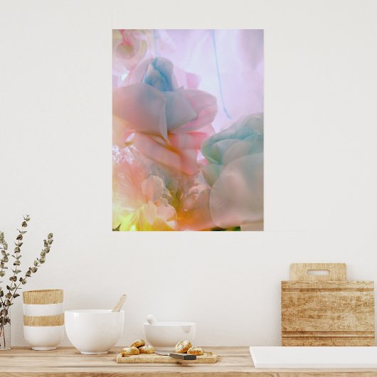 Plakat für weiche Petalen (Küche)