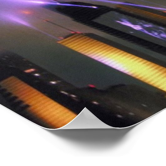 Plakat für Wolkenkratzer (Ecke)