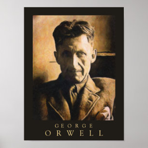 Plakat Georges Orwell