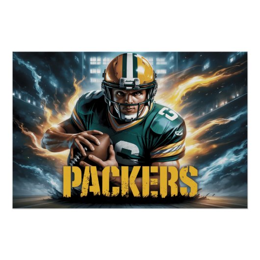 Plakat Green Bay Packers 17 Poster (Vorderseite)