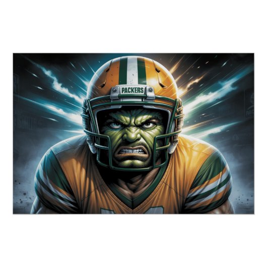 Plakat Green Bay Packers 8 Poster (Vorderseite)