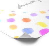 Plakat hinzufügen Wasserfarben-eigene Quadrat (Ecke)