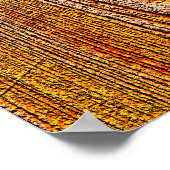 Plakat Holz - texturierte geometrische Formen (Ecke)