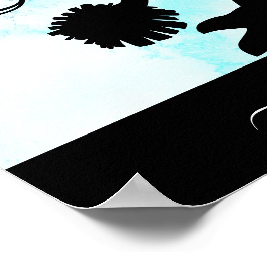 Plakat "Ich juble um Gott" (Ecke)