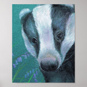 Plakat im Bluebellwald