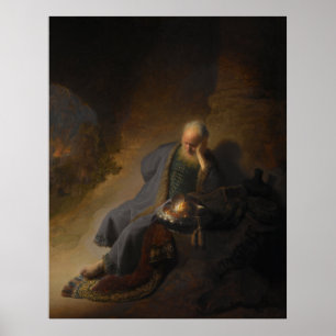 Plakat Jeremias Rembrandt