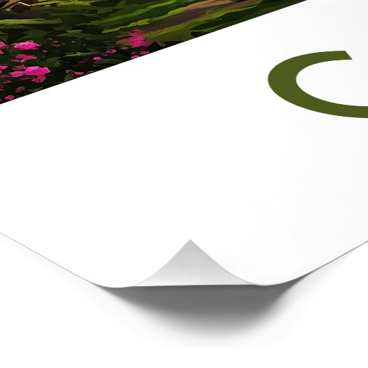 Plakat Kambodscha Poster (Ecke)