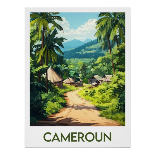 Plakat Kamerun Poster (Vorderseite)