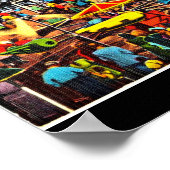 Plakat-Karussell-Kunst-5 Poster (Ecke)