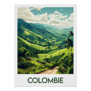 Plakat Kolumbien Poster