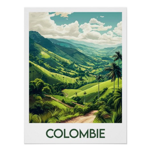 Plakat Kolumbien Poster (Vorderseite)
