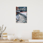 Plakat La Clusaz Skistation (Küche)