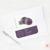 Plakat-Label für kleine Unternehmen Quadratischer Aufkleber (Umschlag)