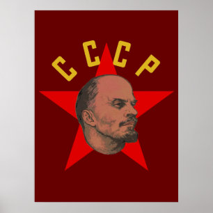 Plakat Lenin CCCP