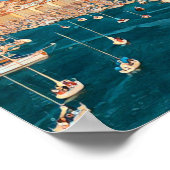 Plakat Marseille Foto Vintage (Ecke)