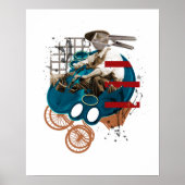 Plakat "Mensch auf Rädern" (Vorne)