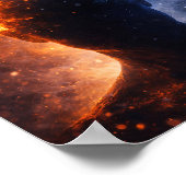 Plakat "Mind of Fire and Water" (Ecke)