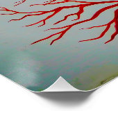 Plakat mit Bildern eines Waschbeckens Poster (Ecke)
