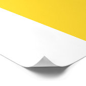 Plakat mit Flagge von Uri, Schweiz (Ecke)