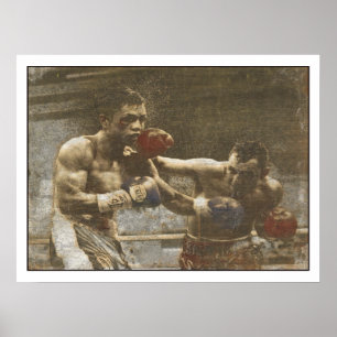 Plakat mit Verpacken-Szene vom Ringside