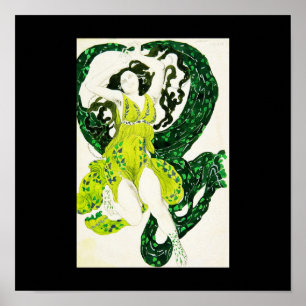 Plakat-Mode Kunst-Bakst 20 Poster