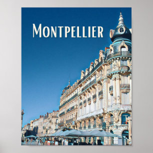 Plakat Montpellier Foto Vintage