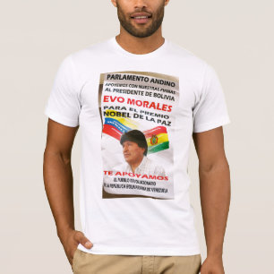 Plakat Morales Nobel T-Shirt