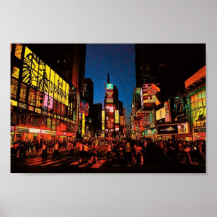 Plakat New York City (Times Square)