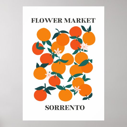 Plakat Obstmarkt (Vorne)