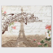 Plakat Paris im Frühjahr 60lb Decoupage, das Brei Geschenkpapier (Flach)