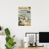 Plakat Pavilion of Possibility MCM (Heimbüro)