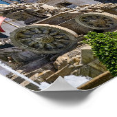 plakat Plaza Cibeles von Madrid, Spanien, (Ecke)