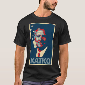 Plakat-politische Parodie Johns Katko T-Shirt